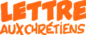 logo lettre aux chrtiens